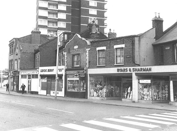 High Street, Plaistow. 1972.