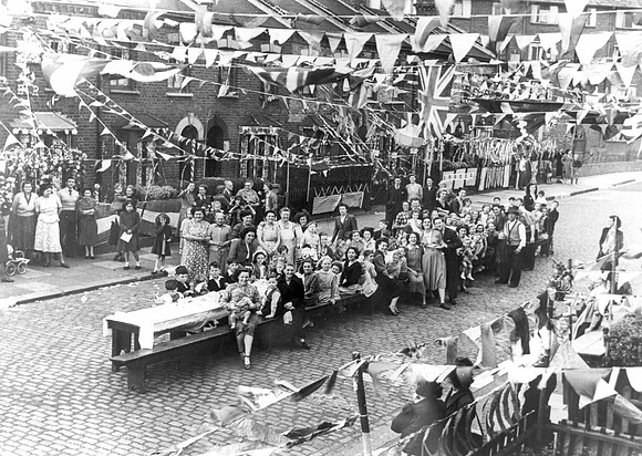 1953 Coronation. Mortham Street, West Ham.
