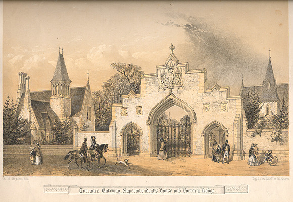 City of London Cemetery. 1856.