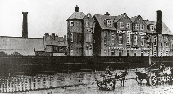 Seaman's Hospital & London School of Tropical Medicine, Custom House.