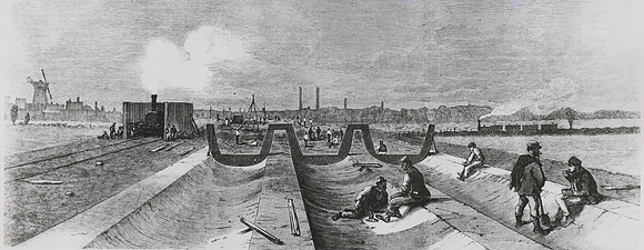 Northern Outfall Sewer. November 1861.