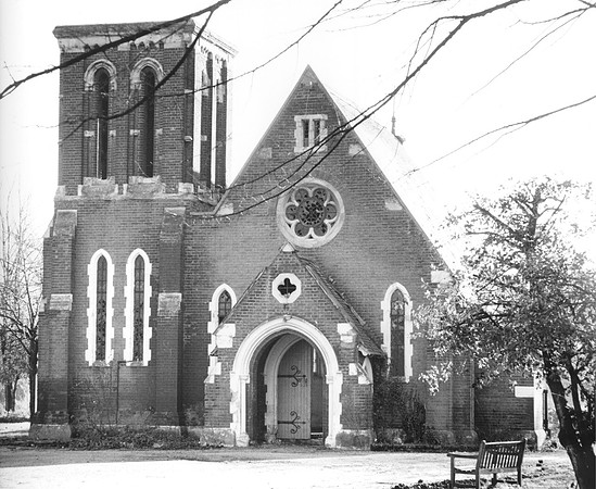 Woodgrange Park Cemetery Chapel, Manor Park. 16 January 1991.