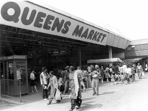 Queens Market. August 1984.