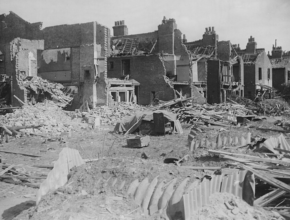 Upton Avenue. Bomb damage. 16 June 1944