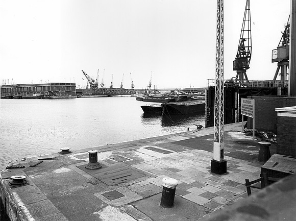 King George V Dock. 1973.
