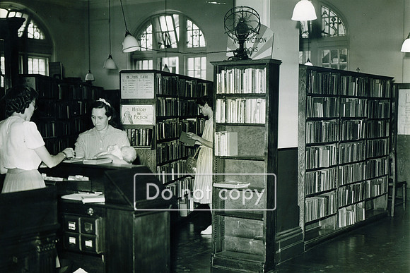 Manor Park Library. 1946.