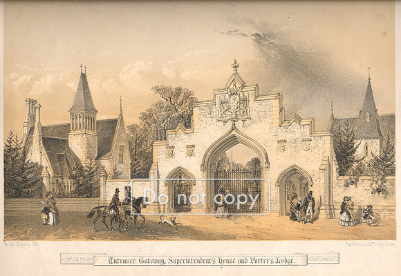 City of London Cemetery. 1856.