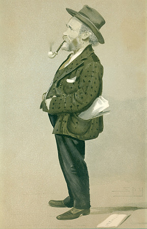 Keir Hardie as seen by "Spy" of Vanity Fair in 1910.