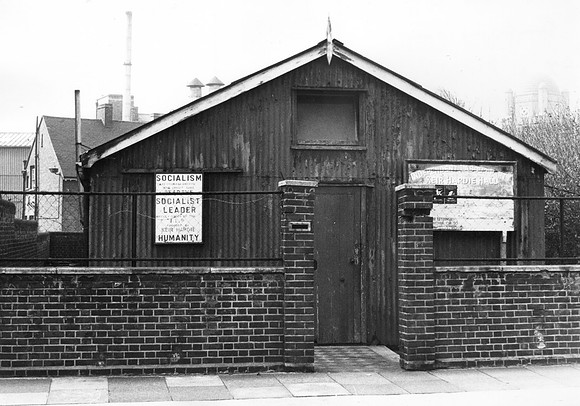 Keir Hardie Hall, Cumberland Road, Plaistow. 1971.
