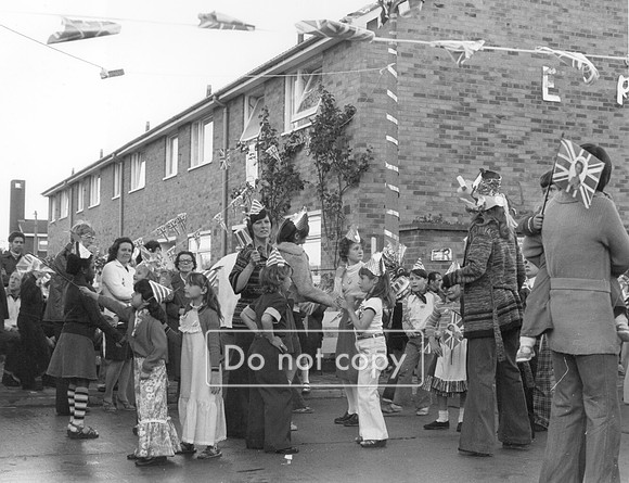 1977 Silver Jubilee. Jack Cornwell Street, Manor Park.