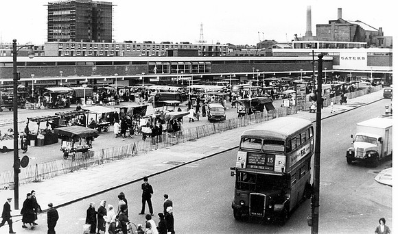 Rathbone Street Market. 1963.