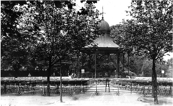 Bandstand. Balaam Street Recreation Ground, Plaistow.