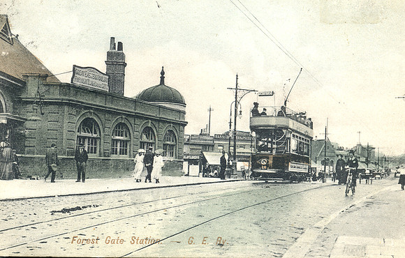 Forest Gate Station. 1904.