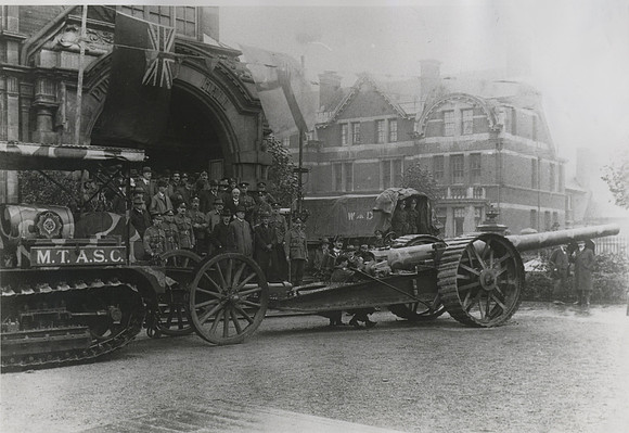 East Ham Gun Day. 1918.